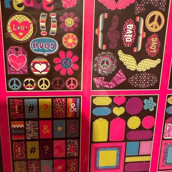 Recollections Chipboard Scrapbook Letters Numbers Symbols Icons Borders - Picture 6 of 10